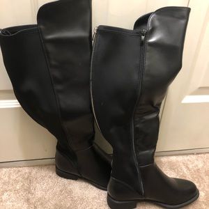 Tall over the knee boots size 8W